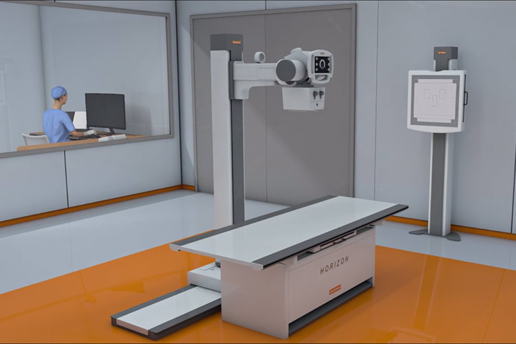 Sistema radiografico Horizon