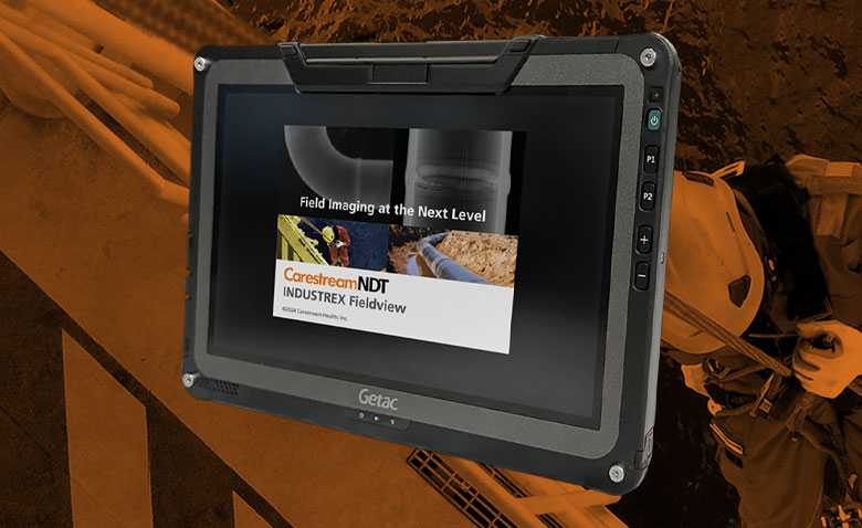 Carestream 推出 INDUSTREX Fieldview 平板电脑以简化检测点的成像工作